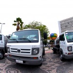 Déda entrega 13 caminhões para integrar Programa do Leite em SE -