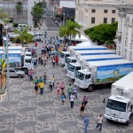 Déda entrega 13 caminhões para integrar Programa do Leite em SE -