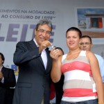 Déda entrega 13 caminhões para integrar Programa do Leite em SE -