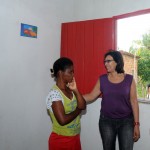 População de Indiaroba e Santa Luzia do Itanhy recebe 48 novas casas - A contemplada Aline Moreira