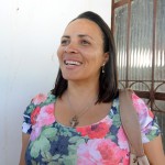 Inclusão entrega cestas de alimentos a municípios que sofrem com estiagem  - A beneficiária Maria Sandra Ferreira