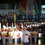 Cerimônia de abertura das Olimpíadas Escolares emociona público em Goiânia - Fotos: Ascom/Seed