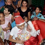 Centro de Oncologia celebra o Natal com a chegada do Papai Noel - O governador Marcelo Déda esteve presente / Fotos: Walber Faria/SES