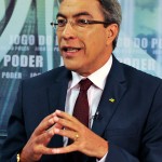 Governador Marcelo Déda concede entrevista à rede de TV CNT - O governador Marcelo Déda em entrevista ao programa Jogo do Poder
