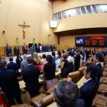 Governador Marcelo Déda é empossado pela Assembleia Legislativa -