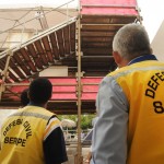 Defesa Civil vistoria camarotes