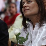 Déda participa da cerimônia de transmissão de cargo à primeiradama Eliane Aquino - A exsecretária da Inclusão e agora secretária adjunta Maria Luci