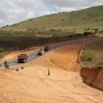 Rodovia Frei Paulo/Alagadiço está em fase de conclusão  - Fotos: Mario Sousa/Seinfra
