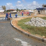 Trechos das obras na Orla da Atalaia Nova seguem em ritmo acelerado  - Fotos: Mario Sousa/Seinfra