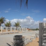 Trechos das obras na Orla da Atalaia Nova seguem em ritmo acelerado  - Fotos: Mario Sousa/Seinfra