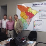 Déda se reúne com prefeito e equipe de saúde de Aracaju - Fotos: Marco Vieira/ASN