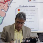 Déda se reúne com prefeito e equipe de saúde de Aracaju - Fotos: Marco Vieira/ASN