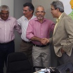 Déda se reúne com prefeito e equipe de saúde de Aracaju - Fotos: Marco Vieira/ASN