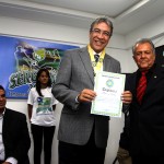 Governador Marcelo Déda é homenageado no lançamento do Campeonato Sergipano de Futebol -