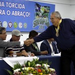 Governador Marcelo Déda é homenageado no lançamento do Campeonato Sergipano de Futebol -