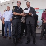 Governador Marcelo Déda entrega avião