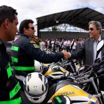 motocicletas e ônibus adaptado para a SSP  -