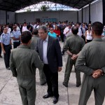 Governador Marcelo Déda entrega avião