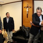 Déda recebe a visita do novo comandante da 6ª Região Militar -