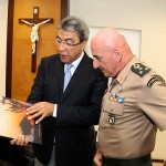 Déda recebe a visita do novo comandante da 6ª Região Militar -