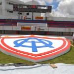 Obras de revitalização do Estádio Presidente Médici estão concluídas  - O zagueiro do Itabaiana Cristiano da Silva