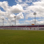 Obras de revitalização do Estádio Presidente Médici estão concluídas  - O zagueiro do Itabaiana Cristiano da Silva