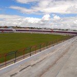 Obras de revitalização do Estádio Presidente Médici estão concluídas  - O zagueiro do Itabaiana Cristiano da Silva