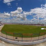 Obras de revitalização do Estádio Presidente Médici estão concluídas  - O zagueiro do Itabaiana Cristiano da Silva