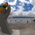 Obras de revitalização do Estádio Presidente Médici estão concluídas  - O zagueiro do Itabaiana Cristiano da Silva