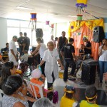 'OncoFolia' anima pacientes com câncer para homenagear o PréCaju  - Fotos: Wellington Barreto