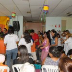 'OncoFolia' anima pacientes com câncer para homenagear o PréCaju  - Fotos: Wellington Barreto