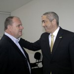Belivaldo Chagas recebe visita do cônsul dos Estados Unidos -