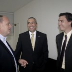 Belivaldo Chagas recebe visita do cônsul dos Estados Unidos -