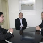 Belivaldo Chagas recebe visita do cônsul dos Estados Unidos -