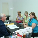 Secretário recebe visita da nova técnica da Seleção Brasileira de GR - Fotos: Ascom/Seel