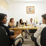 Secretária de Inclusão Social recebe superintendente Regional do BB - A secretária de Estado da Inclusão Social