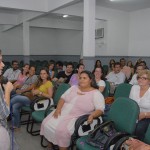 Mônica Sampaio visita unidades para agradecer apoio aos servidores da Saúde - Fotos: Márcio Garcez/SES