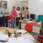 Mônica Sampaio visita unidades para agradecer apoio aos servidores da Saúde - Fotos: Márcio Garcez/SES