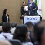 Empossados novos titulares da Sedetec e Codise - Fotos: Alejandro Zambrana/Sedetec