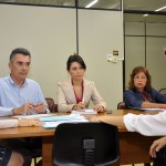 Secretário da Saúde participa de audiências no Ministério Público - A promotora Euza Missano