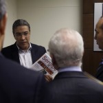 Marcelo Déda recebe visita do vicepresidente nacional do PSC -