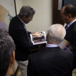 Marcelo Déda recebe visita do vicepresidente nacional do PSC -