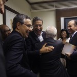 Marcelo Déda recebe visita do vicepresidente nacional do PSC -