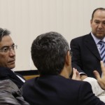 Marcelo Déda recebe visita do vicepresidente nacional do PSC -