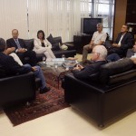 Marcelo Déda recebe visita do vicepresidente nacional do PSC -