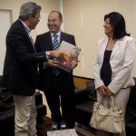 Marcelo Déda recebe visita do vicepresidente nacional do PSC -
