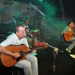 Público e artistas aprovam a Arena Multicultural no Verão Sergipe 2011 - O casal de baianos Carlos Santana e Laudicéia Figueiredo