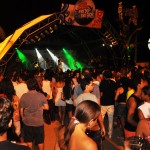 Público e artistas aprovam a Arena Multicultural no Verão Sergipe 2011 - O casal de baianos Carlos Santana e Laudicéia Figueiredo