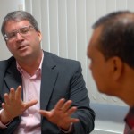 Secretário recebe visita do diretor de Comunicação do Estado de Rondônia - O diretor de Comunicação do Estado de Rondônia