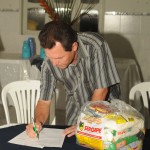 Vítimas da seca em Lourdes e Itabi recebem cestas básicas do Estado - Beneficiária Aparecida Santos